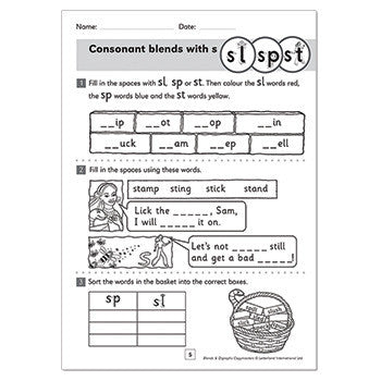 Blends & Digraphs Copymasters