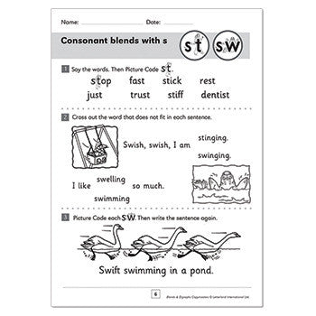 Blends & Digraphs Copymasters
