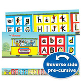Class Train Frieze (Pre-cursive & Straight Letters)