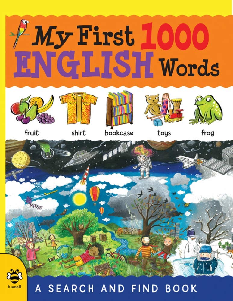 My First 1000 English Words - A Search and Find Book — Spellbound Kids ...