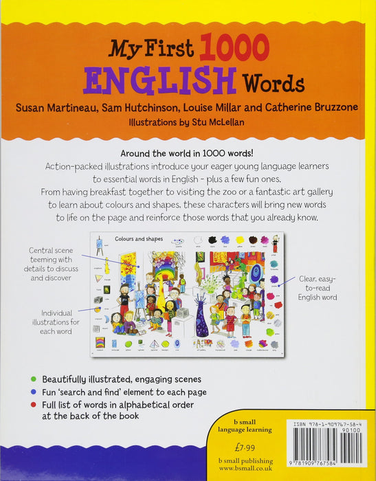 My First 1000 English Words - A Search and Find Book