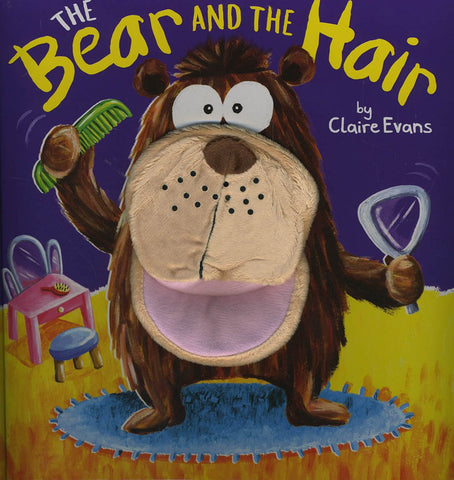 The Bear And The Hair - A Hand Puppet Book