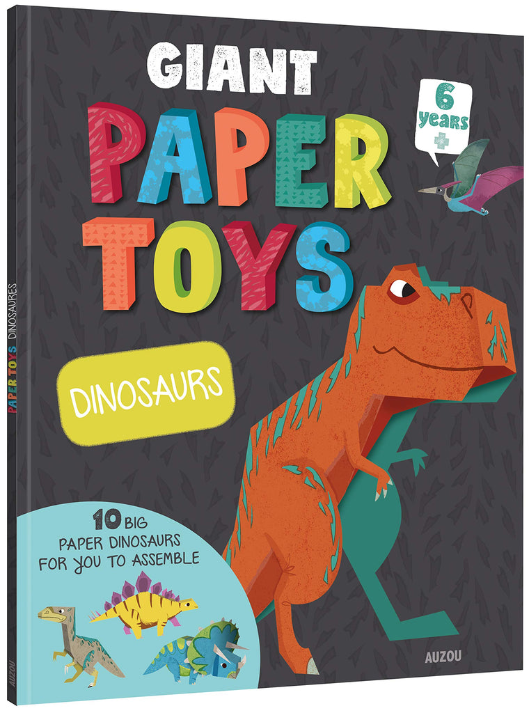 Giant Paper Toys Dinosaurs