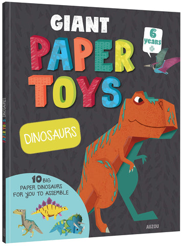 Giant Paper Toys Dinosaurs