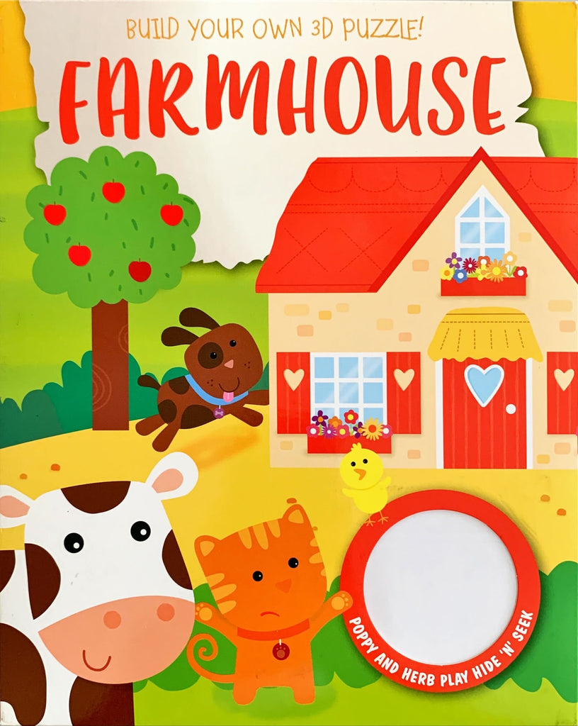 Build Your Own 3D Puzzle! Farmhouse