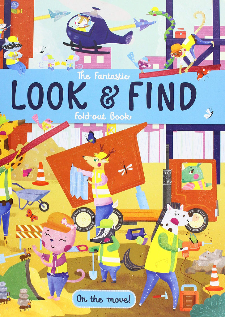 Look & Find : On the move! Fold out Book