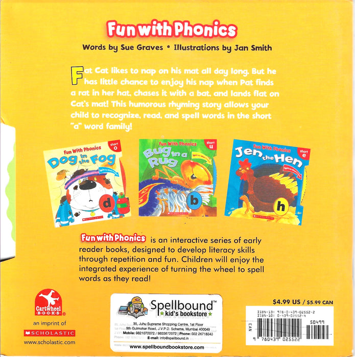 Fun With Phonics : Fat Cat - Spin The Wheel