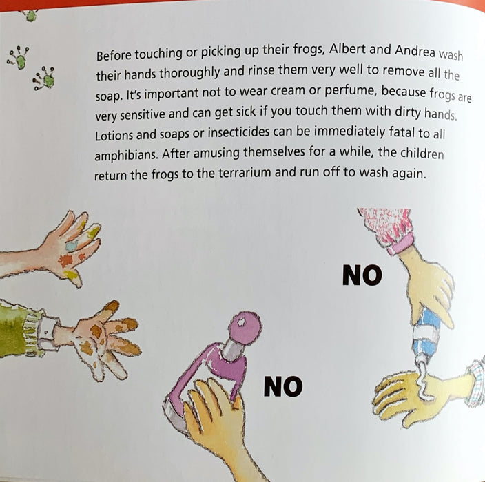 Lets Take Care Of Our New Frog