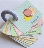 Happy Baby Board Book With Flash Cards