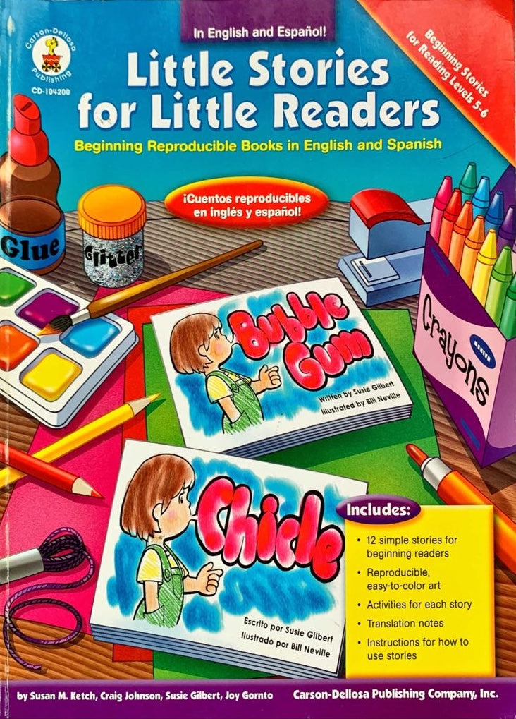 Little Stories For Little Readers (In English & Spanish)