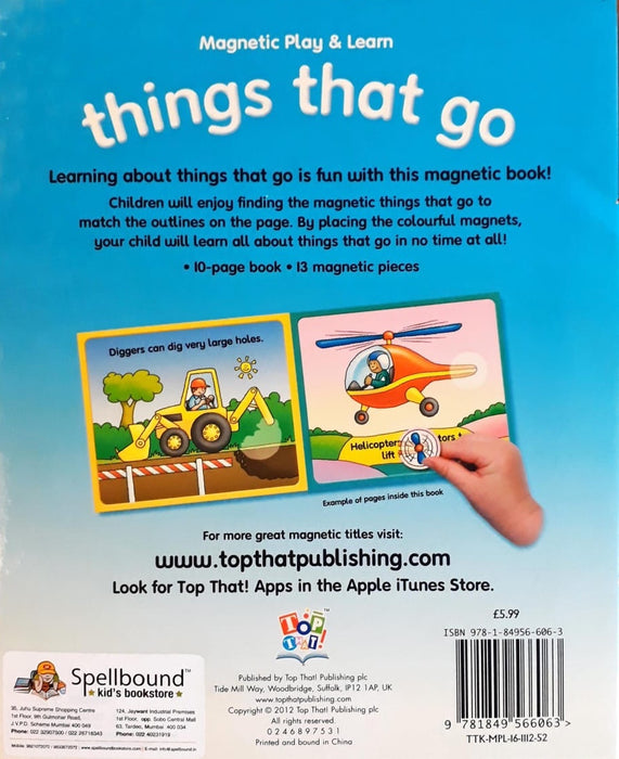 Magnetic Play And Learn Things That Go