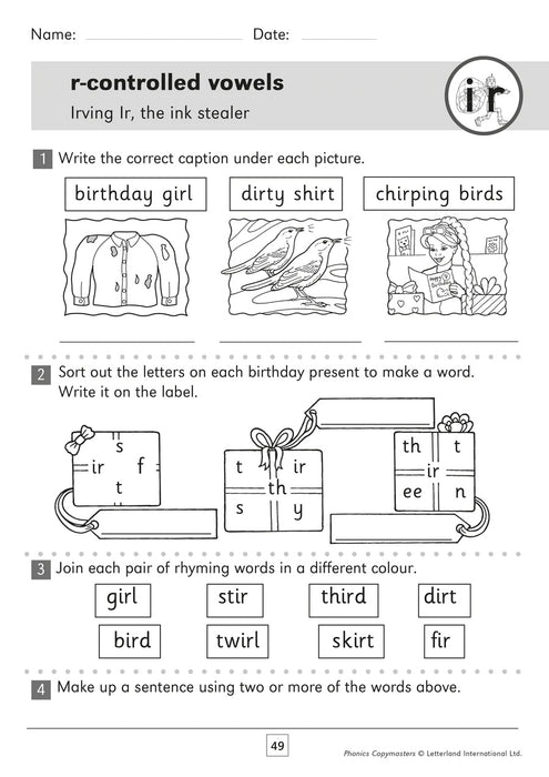 Phonics Copymasters