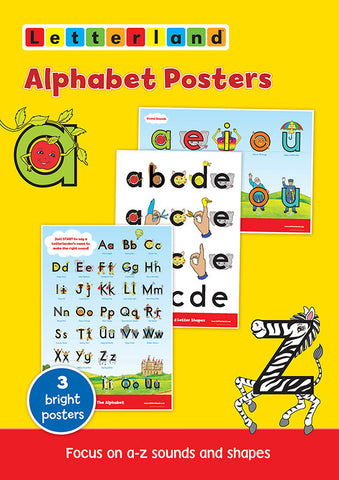 Alphabet Posters (Pack of 3)