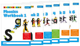 Phonics Workbooks (Set of 6 Books)