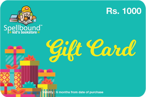 Spellbound Gift Card Rs 1000